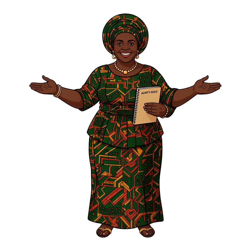 Aunty Kolo welcoming you